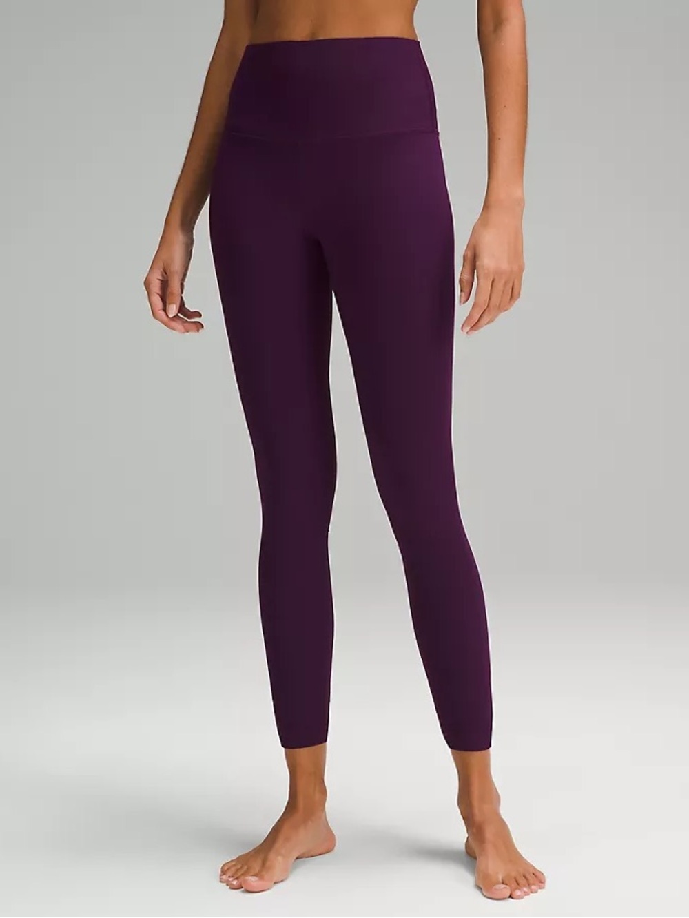 Lululemon Align™ Ribbed High-Rise Pant 25” - Dramatic Magenta, Size 6